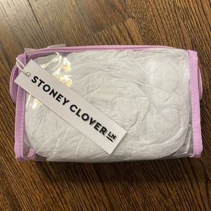 Stoney Clover Lane classic clear travel pouch